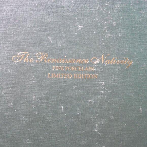 Lenox Renaissance Nativity Children Of Bethlehem Figurines VTG LE NIB RETIRED - Picture 2 of 6